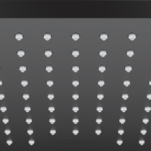 Hansgrohe Vernis Shape Showerhead 230 1-Jet, 1.75 GPM in Matte Black