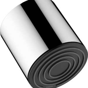 Hansgrohe Pulsify S Showerhead 105 1-Jet, 1.75 GPM in Chrome