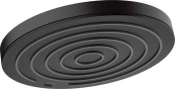 Hansgrohe Pulsify S Showerhead 260 1-Jet, 2.5 GPM in Matte Black