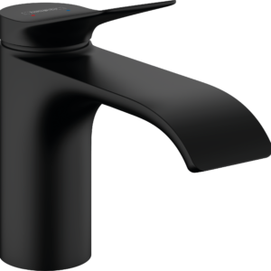 Hansgrohe Vivenis Single-hole Faucet 80 with Pop–Up Drain, 1.2 GPM in Matte Black