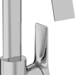 Hansgrohe Vivenis Single-hole Faucet 210 with Swivel Spout and Pop-Up Drain, 1.2 GPM in Chrome