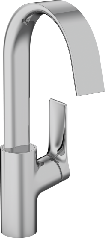 Hansgrohe Vivenis Single-hole Faucet 210 with Swivel Spout and Pop-Up Drain, 1.2 GPM in Chrome