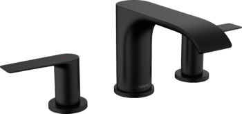 Hansgrohe Vivenis Widespread Faucet 95 with Pop-UP Drain, 1.2 GPM in Matte Black