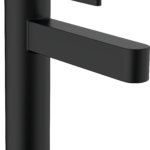 Hansgrohe Finoris Single-Hole Faucet 110 with Pop-Up Drain, 1.2 GPM in Matte Black