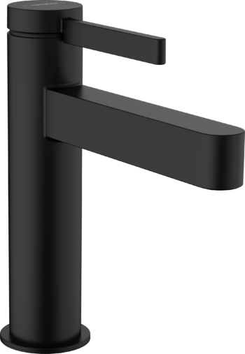 Hansgrohe Finoris Single-Hole Faucet 110 with Pop-Up Drain, 1.2 GPM in Matte Black