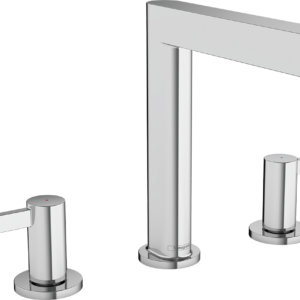 Hansgrohe Finoris Wide-spread Faucet 160 with Pop-up Drain, 1.2 GPM in Chrome