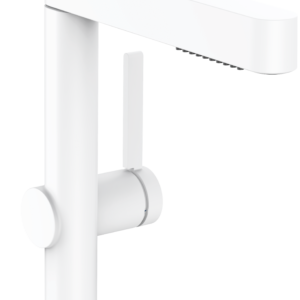 Hansgrohe Finoris Single-Hole Faucet 230 with 2-Spray Pull-Out, 1.2 GPM in Matte White