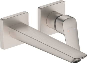 Hansgrohe Logis Fine Wall-Mounted Single-Handle Faucet Trim, 1.2 GPM in Brushed Nickel