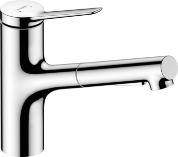 Hansgrohe Zesis  Kitchen Faucet 2-Spray, Pull-Out, 1.75 GPM in Chrome
