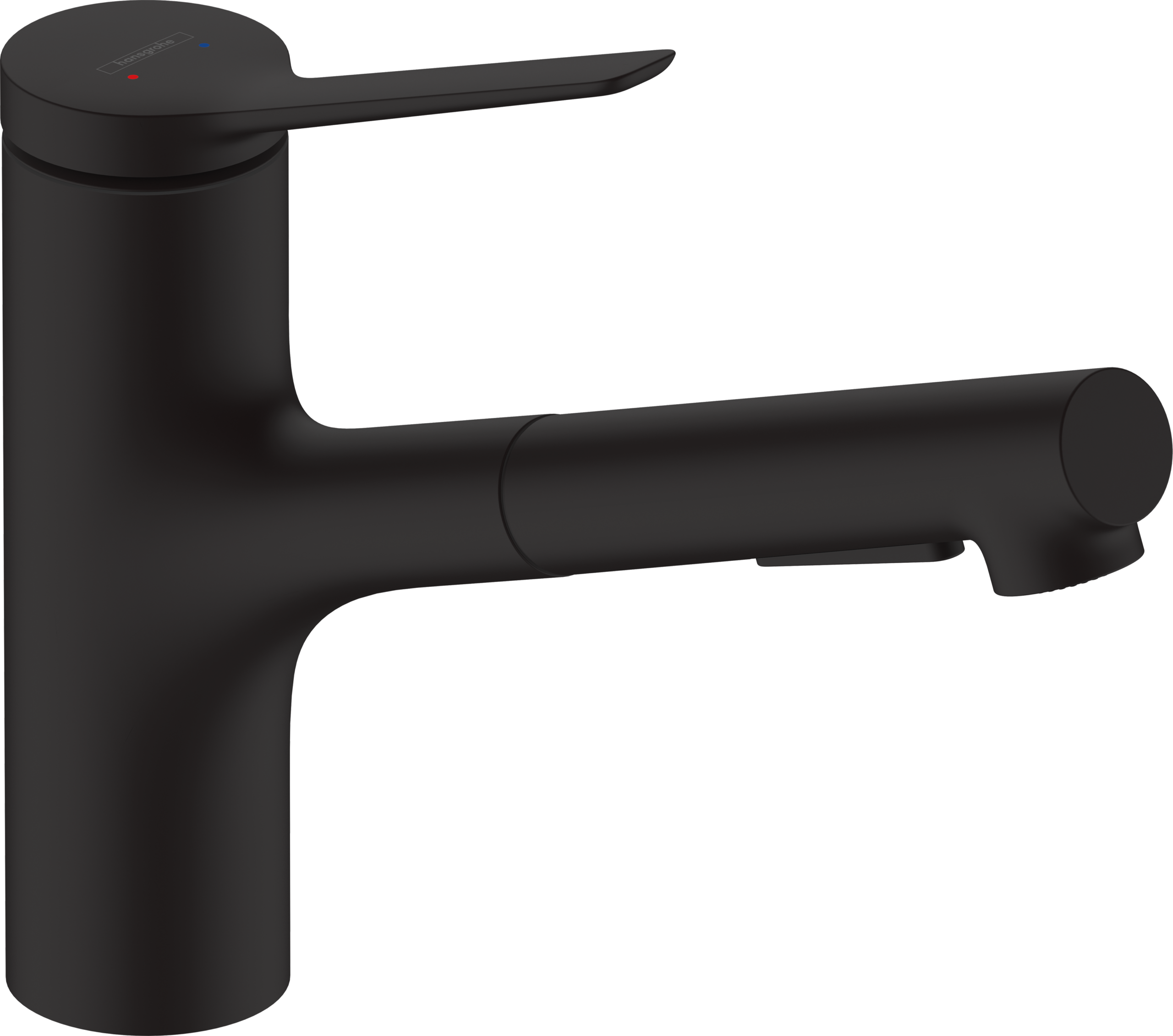 Hansgrohe Zesis Kitchen Faucet 2-Spray, Pull-Out, 1.75 GPM in Matte Black