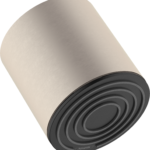 Hansgrohe Pulsify S Showerhead 105 1-Jet, 2.5 GPM in Brushed Nickel