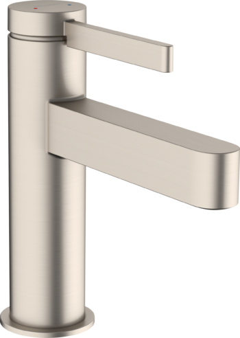 Hansgrohe Finoris Single-Hole Faucet 100 with Pop-Up Drain, 1.2 GPM in Brushed Nickel