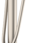 Hansgrohe Finoris Freestanding Tub Filler Trim with 1.75 GPM Handshower in Brushed Nickel