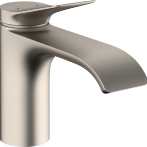 Hansgrohe Vivenis Single-hole Faucet 80 with Pop–Up Drain, 1.2 GPM in Brushed Nickel