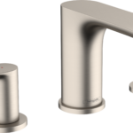 Hansgrohe Vivenis Widespread Faucet 95 with Pop-UP Drain, 1.2 GPM in Brushed Nickel