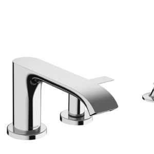 Hansgrohe Vivenis 4-Hole Roman Tub Set Trim with 1.75 GPM Handshower in Chrome