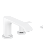 Hansgrohe Vivenis 4-Hole Roman Tub Set Trim with 1.75 GPM Handshower in Matte White