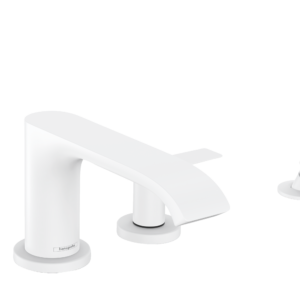 Hansgrohe Vivenis 4-Hole Roman Tub Set Trim with 1.75 GPM Handshower in Matte White