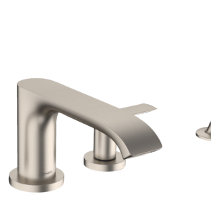 Hansgrohe Vivenis 4-Hole Roman Tub Set Trim with 1.75 GPM Handshower in Brushed Nickel