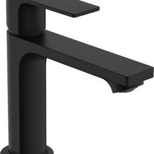 Hansgrohe Rebris E Single-Hole Faucet 110 with Pop-Up Drain, 1.2 GPM in Matte Black