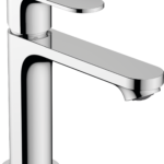 Hansgrohe Rebris S Single-Hole Faucet 110 with Pop-Up Drain, 1.2 GPM in Chrome