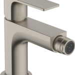 Hansgrohe Rebris E Single-Hole Bidet Faucet in Brushed Nickel