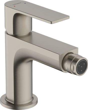 Hansgrohe Rebris E Single-Hole Bidet Faucet in Brushed Nickel