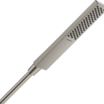 Hansgrohe Pulsify E Baton Handshower 100 1-Jet, 2.5 GPM in Brushed Nickel