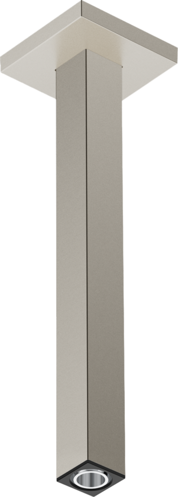Hansgrohe Pulsify E Extension Pipe for Ceiling Mount E, 12" in Brushed Nickel