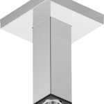 Hansgrohe Pulsify E Extension Pipe for Ceiling Mount E, 4" in Chrome