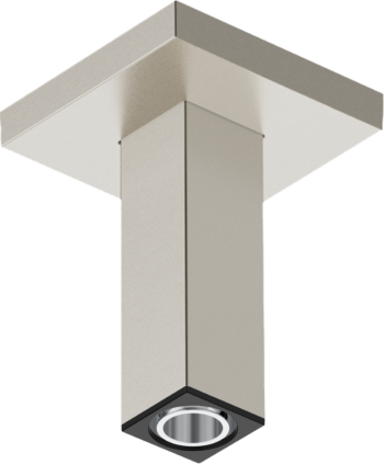 Hansgrohe Pulsify E Extension Pipe for Ceiling Mount E, 4" in Brushed Nickel