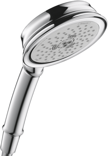 Hansgrohe Croma 100 Classic Handshower 3-Jet, 2.5 GPM in Chrome