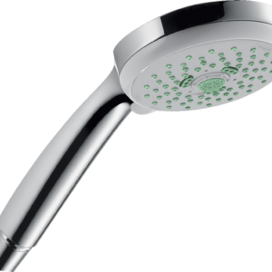 Hansgrohe Croma 100 Showerhead E 3-Jet, 1.8 GPM in Brushed Nickel