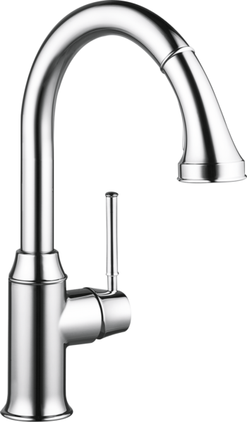 Hansgrohe Talis C HighArc Kitchen Faucet, 2-Spray Pull-Down, 1.75 GPM in Chrome