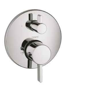 Hansgrohe Ecostat Thermostatic Trim S with Volume Control in Chrome