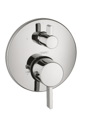 Hansgrohe Ecostat Thermostatic Trim S with Volume Control in Chrome
