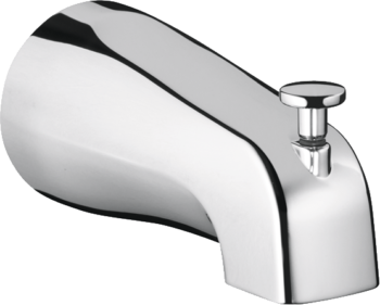 Hansgrohe Commercial Tub Spout with Diverter in Chrome