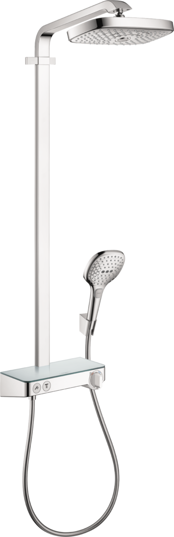 Hansgrohe Raindance Select E Showerpipe 300 with Select Shower Controls, 2.0 GPM in Chrome