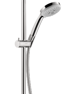 Hansgrohe Croma Showerpipe 150 1-Jet with Tub Filler, 2.0 GPM in Chrome