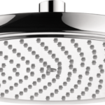 Hansgrohe Raindance Classic Showerhead 240 1-Jet PowderRain, 2.5 GPM in Rubbed Bronze