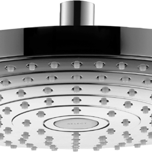 Hansgrohe Raindance Select S Showerhead 240 2-Jet, 1.8 GPM in Chrome