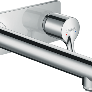 Hansgrohe Talis S Wall-Mounted Single-Handle Faucet Trim, 1.2 GPM in Chrome