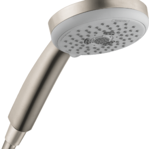 Hansgrohe Croma 100 Handshower E 3-Jet, 1.8 GPM in Brushed Nickel