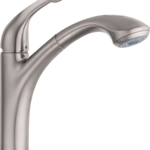 Hansgrohe Allegro E Kitchen Faucet, 2-Spray Pull-Out, 1.75 GPM in Steel Optic