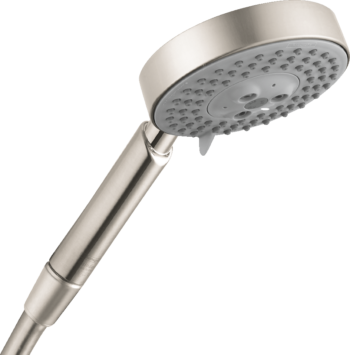 Hansgrohe Raindance S Handshower 100 3-Jet, 2.0 GPM in Brushed Nickel