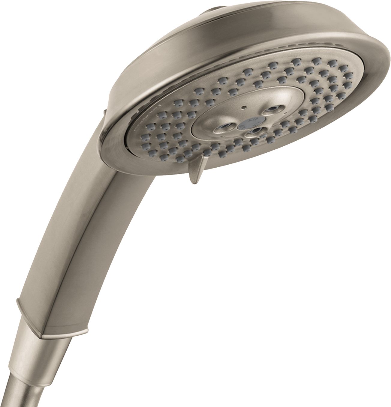 Hansgrohe Raindance Classic Handshower 100 3-Jet, 2.5 GPM in Brushed Nickel