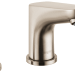 Hansgrohe Focus Widespread Faucet 100 with Pop-Up Drain, 1.2 GPM in Brushed Nickel