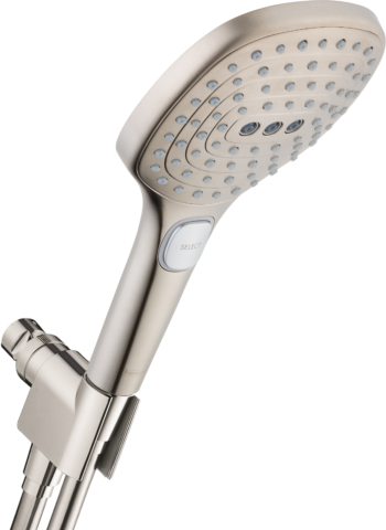 Hansgrohe Raindance Select E Handshower Set 120 3-Jet, 2.5 GPM in Brushed Nickel