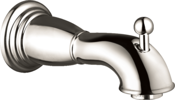 Hansgrohe Logis Classic Tub Spout with Diverter in Polished Nickel