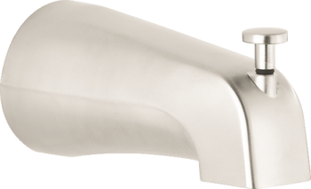 Hansgrohe Commercial Tub Spout with Diverter in Brushed Nickel